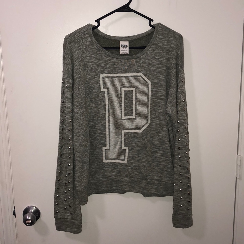 Pink Victoria’s Secret Studded Sweater